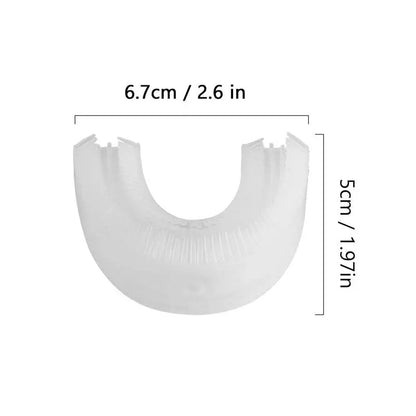 Replacement Head Tooth Whitening Silicone Automatic 360° Sonic Toothbrush