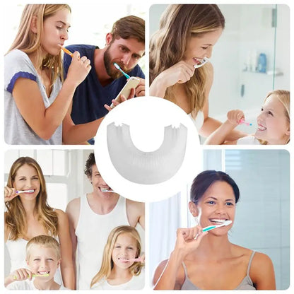 Replacement Head Tooth Whitening Silicone Automatic 360° Sonic Toothbrush